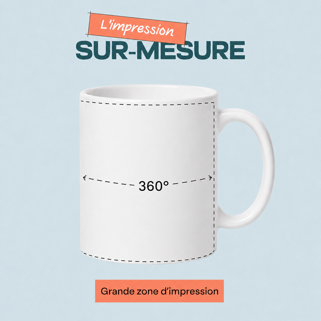 Mug en céramique MAT – Image 4